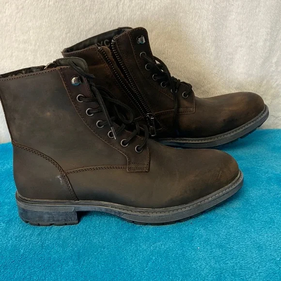 Steve Madden “smoky” Distressed Boots Steve Madden Randaal Cognac Platform Ankle Gore Booties  main image 3